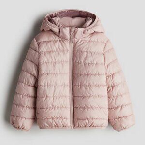 H & M Water-repellent puffer jacket - Pink (Size 2-4Y) 3/4T